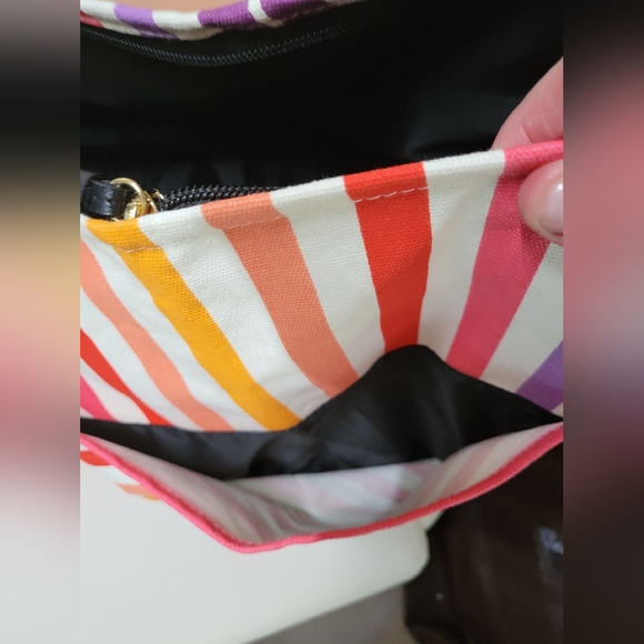 Victoria's Secret Special Edition Striped Weekender Tote - Picture 4 of 7